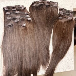 Luxurious Brown Hair Extensions